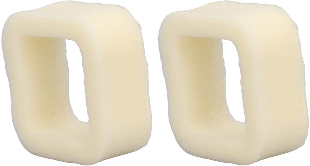 Dailygoods- Luchtfilter 2 Stuks - Polyestervezel - Lage Initiële Weerstand - Herbruikbaar - Groot Filterontwerp - Verbeterde Prestaties - Maaierfilter — afbeelding 1