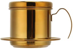 Dailygoods- Koffiezetapparaat Draagbaar - Mini Percolator - RVS Koffiepot - Handheld Koffiecup - Koffiedruppel - Compact formaat — thumbnail 1
