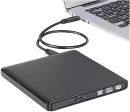 Externe DVD Speler - Schijf Brander - Media Afspelen - Snelle USB 3.0 - 2 MB Cache - Zwart — thumbnail 1