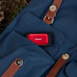 Externe SSD - Draagbare Opslag - Bestanden Back-uppen - Zakformaat Ontwerp - 2TB Capaciteit - Rood — thumbnail 3