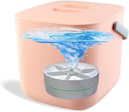 Mini Vaatwasser - Aanrecht Vaatwasser - Hygiënisch Afwassen - Kunstmatige Watervortex - 140x70mm - Roze — thumbnail 1