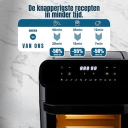 Core® Heteluchtoven - Oven - Airfryer Oven - Zwart - ‎38cm x 31cm x 36cm — thumbnail 3