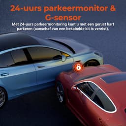 Dashcam Full HD Haarscherpe Opnames Voor & Achter – Dashcam Met G-Sensor & Automatische Incidentopslag voor Extra Veiligheid – Dual Dashcam met Timelapse Functie | Incl. 32GB Geheugenkaart & Eenvoudige Installatie — thumbnail 5