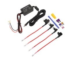 Dailygoody - Dash Cam Hardwire Kit - Laagspanningsbeveiliging - Ideaal voor GPS - 12V naar 5V - 3,2M Kabel - Geschikt voor Auto's