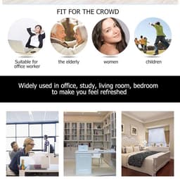 Dailygoody - Negatieve Ion Generator Luchtreiniger - Geur Eliminator - Draagbaar en Stil - Ideaal voor Thuis en Kantoor - Verbetert Luchtkwalitei — thumbnail 5
