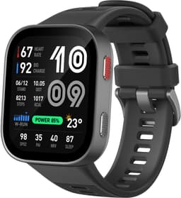 Amazfit Bip Max 50 mm Smartwatch, 2,07 inch AMOLED-display, 20 dagen batterijduur, GPS, 4 GB geheugen, Offline kaarten, Fitness tracker, Hybride training, 150+ sportmodi, HYROX-modus, 5 ATM voor Android, Koolstofgrijs — thumbnail 3