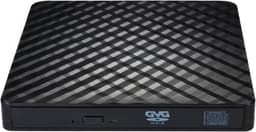 Externe CD DVD Speler - Draagbare CD-brander - Lezen Schrijven Branden - USB 3.0 Type-C - 14x14x1.8 cm - Zwart — thumbnail 1