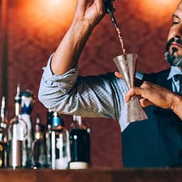 RVS barmaat met maten, barmaat voor bartenders, cocktailmaat met maten binnenin (60 ml 89 ml) — thumbnail 4