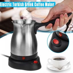 Cheffinger Elektrisch Turkse Koffieapparaat - 600W - 0,5L - Turkish Coffee - Türk Kahvesi - Cezve — thumbnail 2