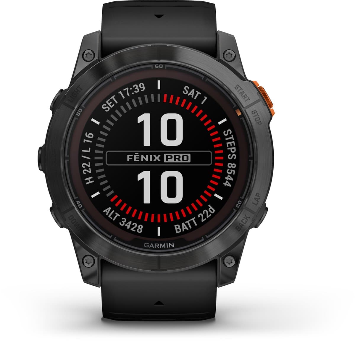 Garmin Fenix 7X Pro Solar - Smartwatch - Sporthorloge - Zon oplaadbaar - Tot wel 37 dagen Batterij - 51mm - Zwart — afbeelding 1