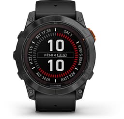 Garmin Fenix 7X Pro Solar - Smartwatch - Sporthorloge - Zon oplaadbaar - Tot wel 37 dagen Batterij - 51mm - Zwart — thumbnail 1
