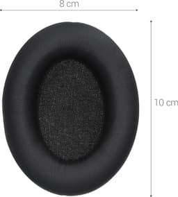 kwmobile 2x oorkussens geschikt voor Mpow 059 / H5 / H1 / H7 / H20 - Earpads voor koptelefoon in zwart — thumbnail 5