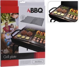 BBQ Barbecue RVS grillplaten - 2 stuks — thumbnail 5