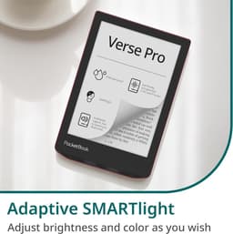 Verse pro - E reader - ‎Bluetooth - Wi-Fi - 1072 × 1448 pixels - Touchscreen - 186gram - Smartlight - IPX8 - 69inch - 16GB - CBR - Zwart - — thumbnail 4