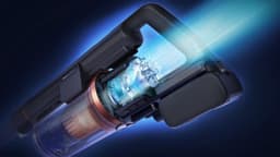 Philips Steelstofzuiger met Dweilfunctie XC8057/01 - Zuigmond met LED verlichting - Draadloos - Zonder Zak - Handstofzuigerfunctie - Alle Vloertypen - Lichtgewicht — thumbnail 5