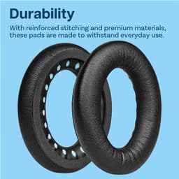 MMOBIEL Vervangende Oorkussens Geschikt voor Bose QuietComfort 45 (QC45) / QuietComfort SE / New Quiet Comfort Wireless Over-Ear Hoofdtelefoons van MMOBIEL – Protein PU Koptelefoon Oorkussens - Hoofdtelefoon Earpads — thumbnail 4