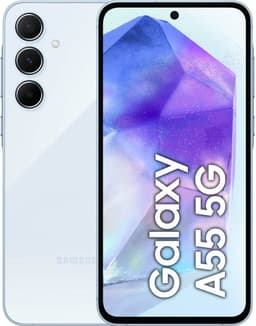 Samsung Galaxy A55 5G - 256GB - Awesome Iceblue — thumbnail 2