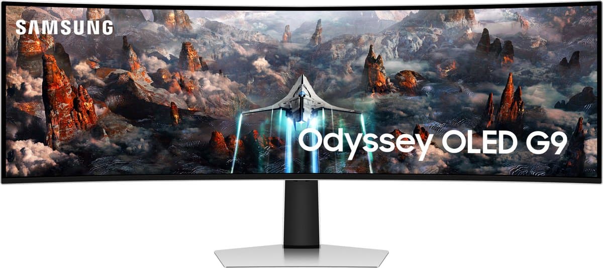 Samsung Odyssey G9 LS49CG934SUXEN - DQHD OLED Gaming Monitor - 240hz - 49 inch — afbeelding 1