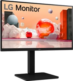 LG 24BA550-B - LED-monitor 24" (23.8" zichtbaar) - 1920 x 1080 Full HD (1080p) @ 100 Hz - IPS - 250 cdm² - 1300:1 - 5 ms - HDMI, VGA, DisplayPort - luidsprekers - zwart — thumbnail 4