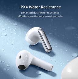 Joyroom Pro - Draadloze Oordopjes - IPX4 Waterdicht - 24 uur Accu - Wit — thumbnail 4