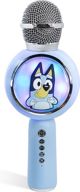 Bluey - draadloze karaoke microfoon voor kinderen - oplichtend LED display - speaker - stemvervorming — thumbnail 1
