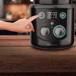 Cecotec Elektrische koffieboonrooster Roaster Booster. 1400W, Koffieaccessoire, Automatisch of handmatig roosteren, Homogene branding, Capaciteit van 100-150g, Instelbare tijd 8-15 minuten — thumbnail 4