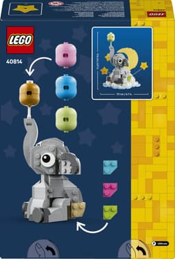 Lego Seasons And Occasions 40814 Babyolifantje Bouwstenen Multicolor — thumbnail 2
