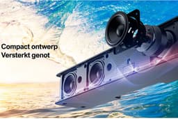 ULTIMEA Poseidon Serie - 5.1 Kanaal Soundbar met Dolby Atmos en APP-Bediening Soundbar Zwart — thumbnail 4