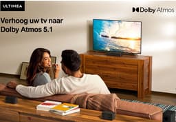 ULTIMEA Poseidon Serie - 5.1 Kanaal Soundbar met Dolby Atmos en APP-Bediening Soundbar Zwart — thumbnail 2