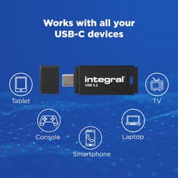 USB-C Flash Drive - Snelle Opslag - Bestanden Overzetten - Plug and Play - 128GB Capaciteit - Zwart — thumbnail 4