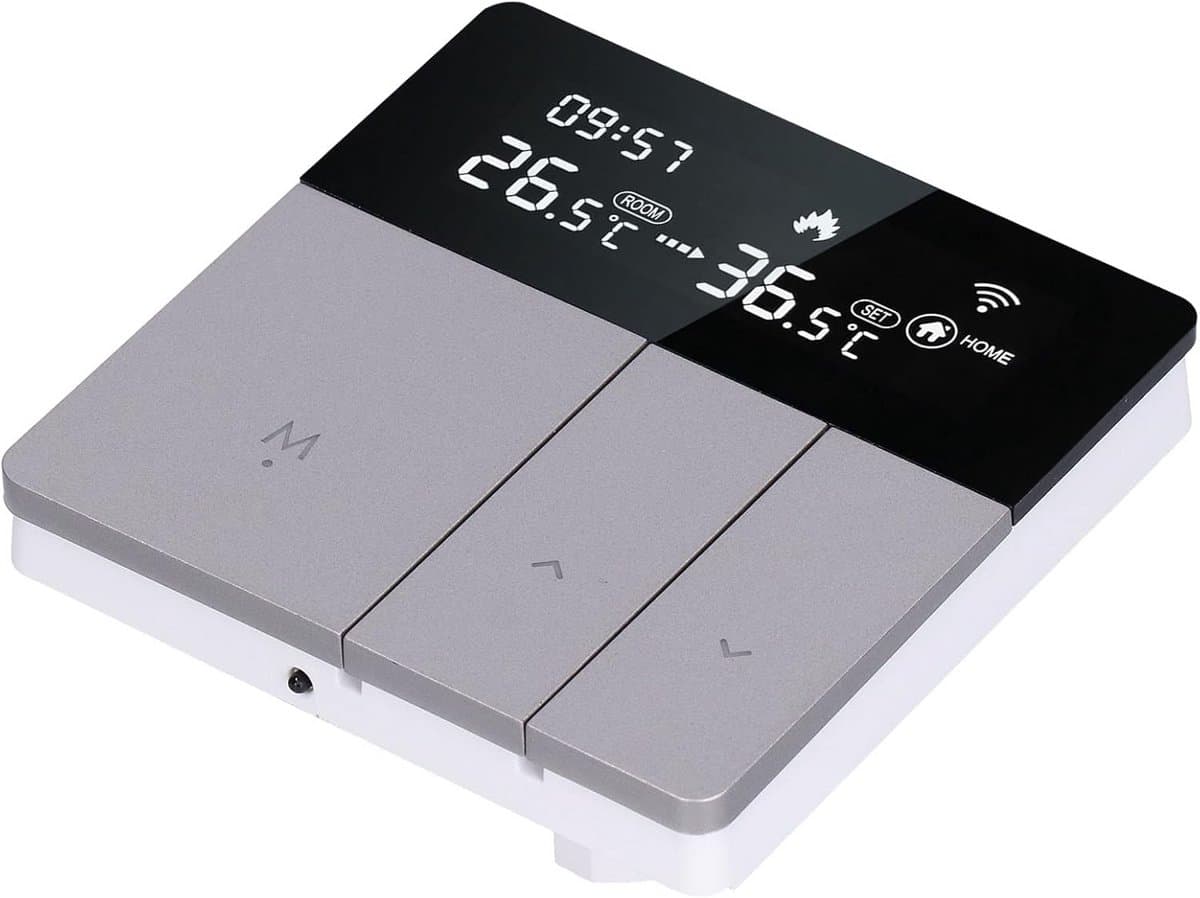 Slimme WiFi Thermostaat met App en Spraakbediening voor Verwarming en Sanitair — afbeelding 1