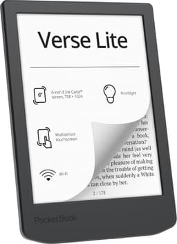 PocketBook Verse Lite e-reader Midnight Grey – 6 inch – 8 GB + Wintertime Hoesje – voordeelbundel — thumbnail 2