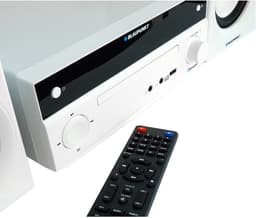 Blaupunkt - Stereo set - Speaker - FM-radio, AUX-aansluiting en USB-aansluiting, Bluetooth, HDMI-ingang, wekker, LED-display, kleur wit, MS30.02BT — thumbnail 4