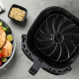 DYNA® Airfryer XXL - Mini-oven - Heteluchtfriteuse - Zwart - 36cm x 40cm x 36cm — thumbnail 5