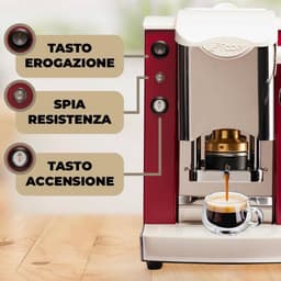 Koffiezetapparaat voor 44 mm ESE-pads met Verstelbare Padpers — thumbnail 2