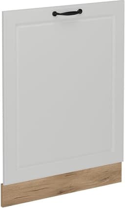 Vaatwasserfrontpaneel - Keukenpaneel - Keuken Upgrade - Aanpasbaar Ontwerp - 60 cm Breed - Wit Landhuis — thumbnail 1