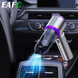 DIMICO - 2-in-1 autostofzuiger met blaasfunctie - Handstofzuiger - 6000 mAh - Mini stofzuiger draadloos - Interieur reiniger — thumbnail 5