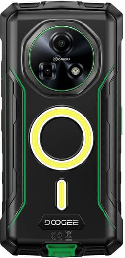 DOOGEE Fire 5 Ultra Robuuste Smartphone - 6GB RAM 128GB ROM - Gemini AI - 13000 mAh - IP68/IP69K Outdoor telefoon - 6,6 inch 90 Hz - Android 15 - NFC GPS - Groen — thumbnail 5