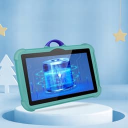 Kindertablet 7 inch - Peutertablet - 32GB - Blauw - Met Hoesje & Ouderlijk Toezicht — thumbnail 3