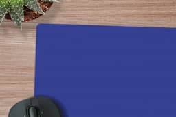 Muismat - Muismat xxl - Mousepad - Muismat blauw - Blauw - Effen - Muismat xl - Gaming muismat - 80x80 cm - Bureau onderlegger - Bureaumat - Muismat xxl blauw - Muismatten — thumbnail 1