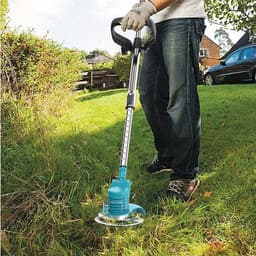 Grasmaaier - Accu Grasmaaier - 3 Messen & Verstelbare Steel - 18.000 RPM - 2 Batterijen & Oplader - Veilig & Efficiënt - Voor Tuin & Gazononderhoud — thumbnail 5