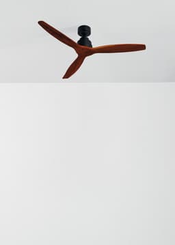 CREATE - Plafondventilator 40W silent Ø132 cm - Met Afstandsbediening - 6 Snelheden - Timer - Zomer/Winter functie - Zwart - WIND STYLANCE — thumbnail 3