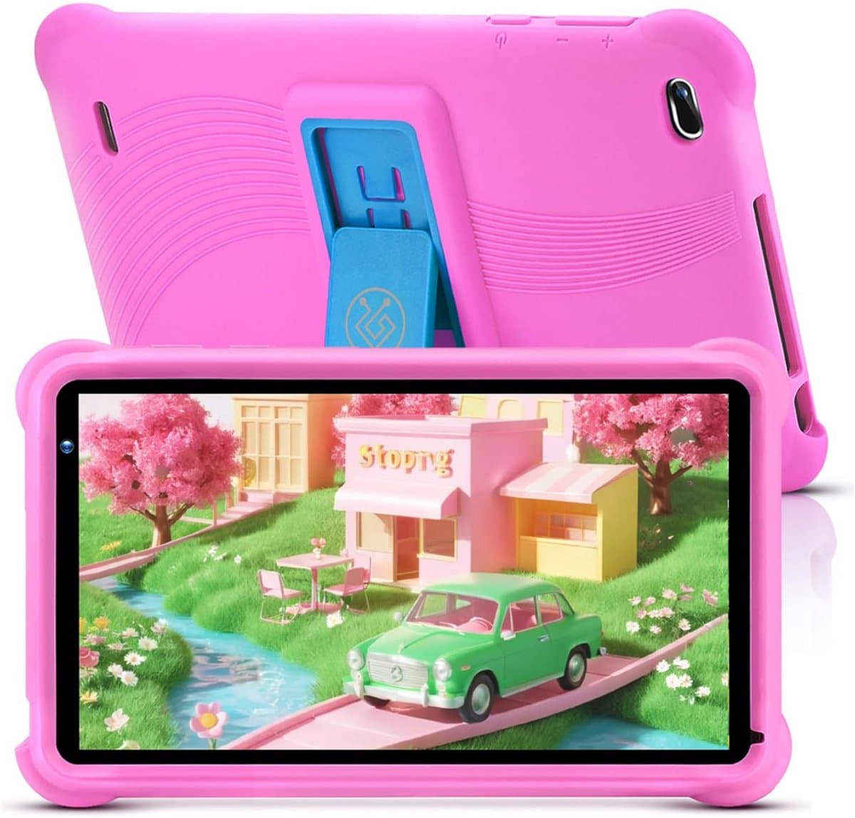 MKSS® Kindertablet Vanaf 3 Jaar - Tablet Kinderen - Kinderspeelgoed - Roze — afbeelding 1