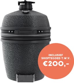 The Bastard Pro Large Solo Graphite Kamado BBQ — thumbnail 3