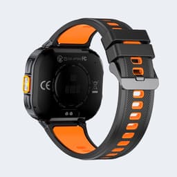 Smartwatch, kh50 ORANJE, Smartwatch Dames en Heren, Horloge, Smartwatch Bluetooth, Sporthorloge, Horloge Heren en Dames, Activity Tracker, Smartwatch Android, IPS Scherm, IP68 WATERDICHT, 30 Dagen Standby, Smartwatches geschikt voor IOS, Android — thumbnail 4