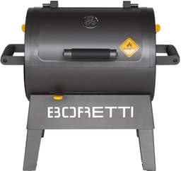 Boretti - Terzo Houtskool Barbecue - Grilloppervlak (LxB) 30 x 40 cm - Compact - Zwart — thumbnail 1