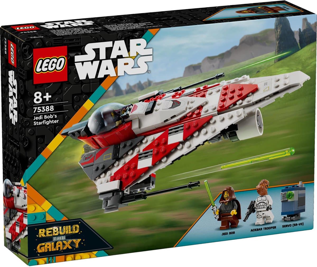 LEGO Star Wars - Jedi Bobs Starfighter Constructiespeelgoed — afbeelding 1