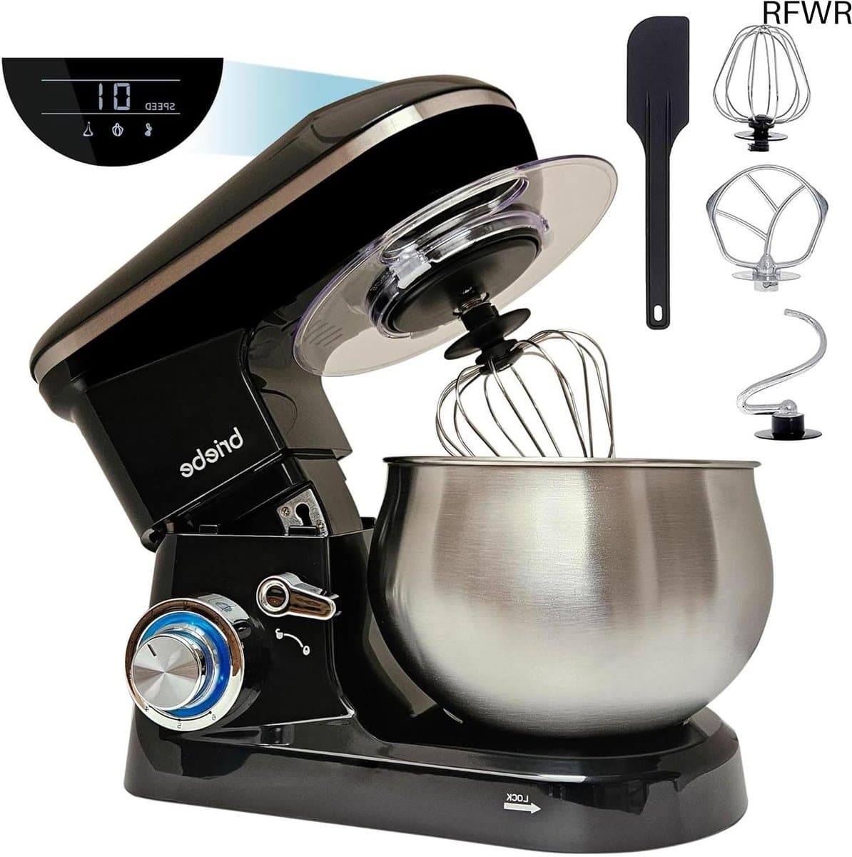RFWR® Professionele Keukenmachine 1800W met 5L Kom, 6 Snelheden en Pulsfunctie — afbeelding 1