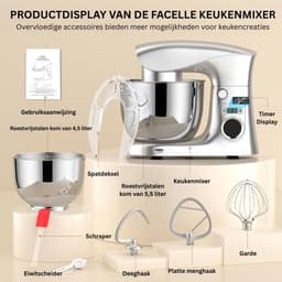 Keukenrobot - Keukenmachine - Keukenmixer — thumbnail 2