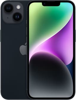 Apple iPhone 14 - 256GB - Middernacht — thumbnail 1
